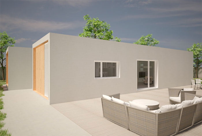 CASA PREFABRICADA TUNDRA 3 DORMITORIOS