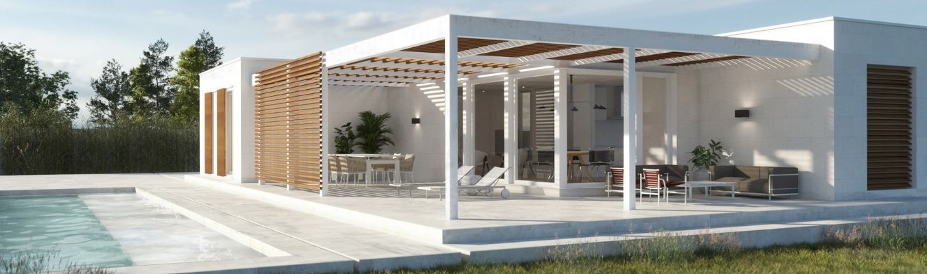 TENDENCIA DE EXTERIORES: PÉRGOLAS, PORCHES Y TERRAZAS
