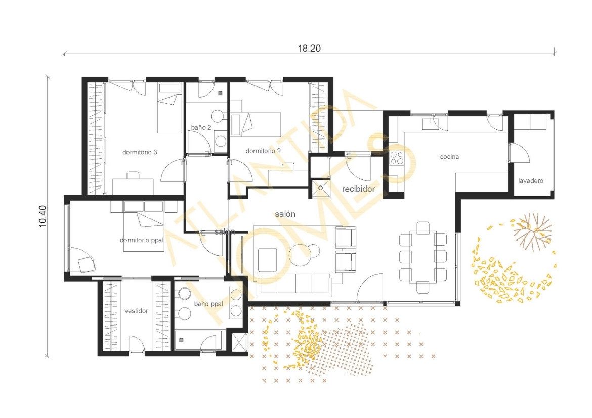 Plano casa prefabricada4
