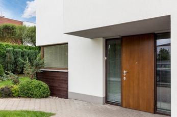 revestimiento fachada casa prefabricada monocapa