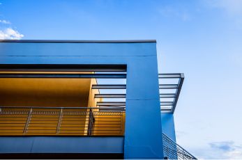 revestimiento exterior casa modular metálico