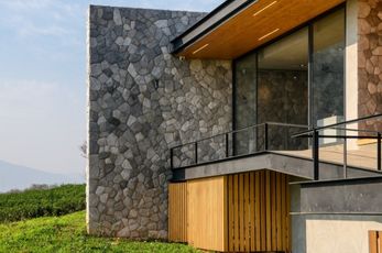 revestimientos exteriores casas prefabricadas piedra