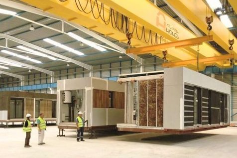 casa prefabricada de lujo