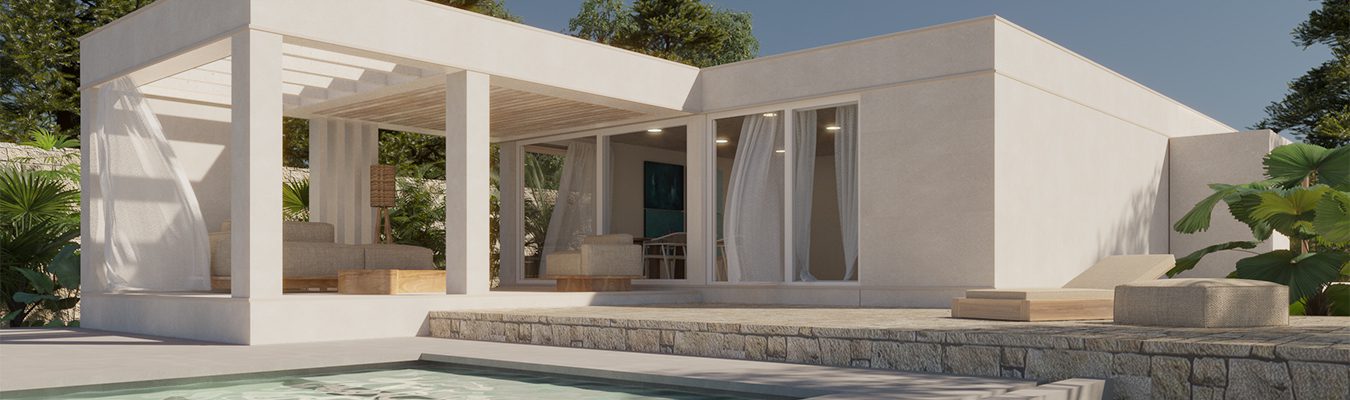 casas modulares para el clima mediterraneo