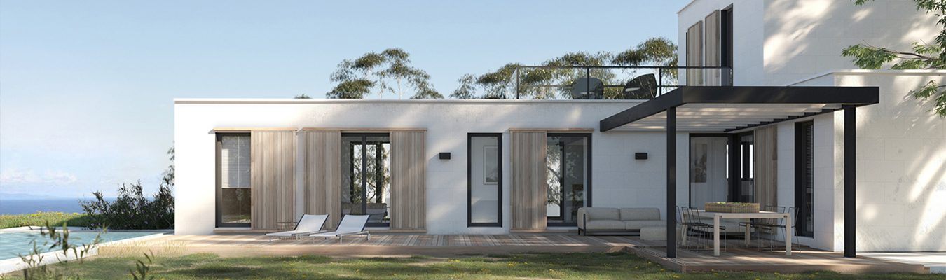 CASAS MODULARES PARA EL CLIMA MEDITERRÁNEO